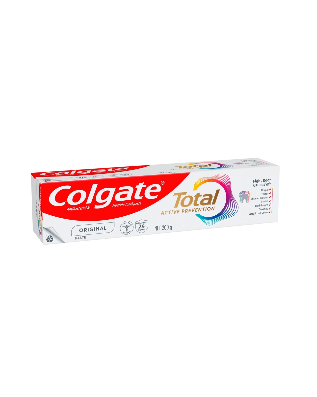 Original Antibacterial Fluoride Toothpaste - Colgate Total 2 of 6