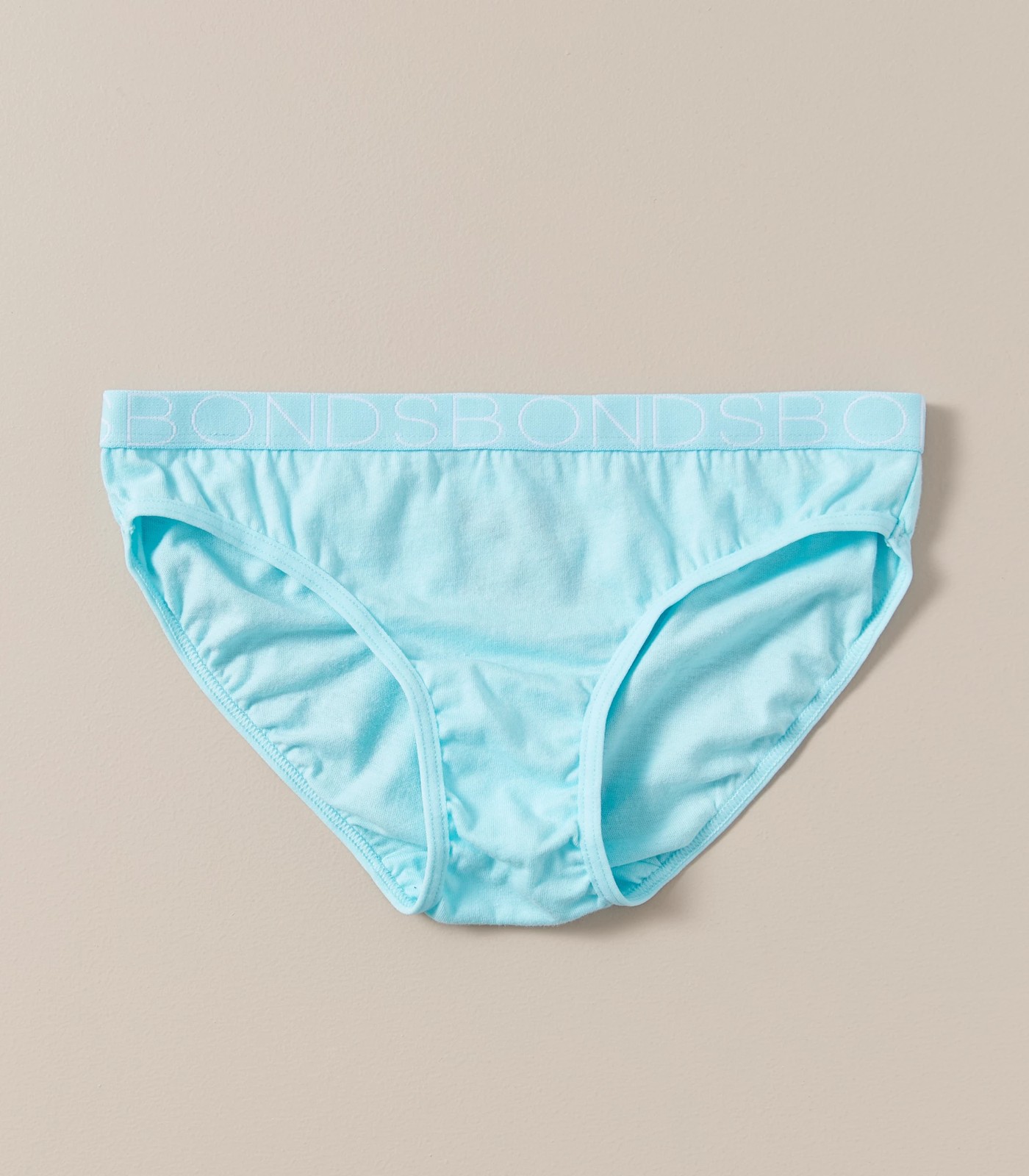 Bonds Girls Bikini Brief Underwear size 14 16 Colour Blue