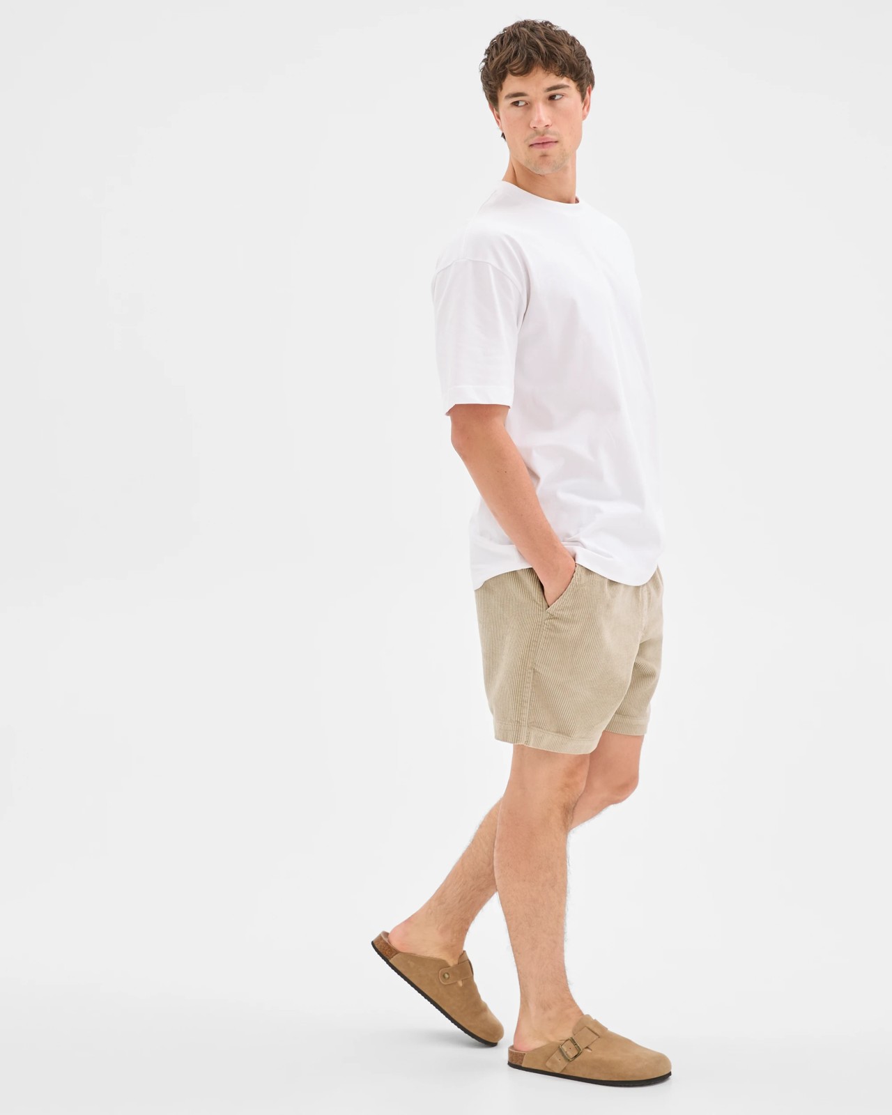 Commons Corduroy Shorts - Sage 3 of 6