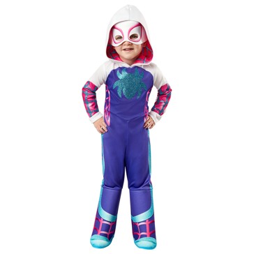 Marvel Ghost Spider Deluxe 'Spidey & His Amazing Friends' Kids Costume - Size Toddler