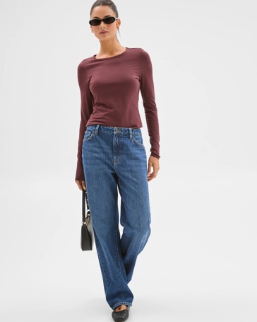 Lily Loves Australian Cotton Crew Neck Top