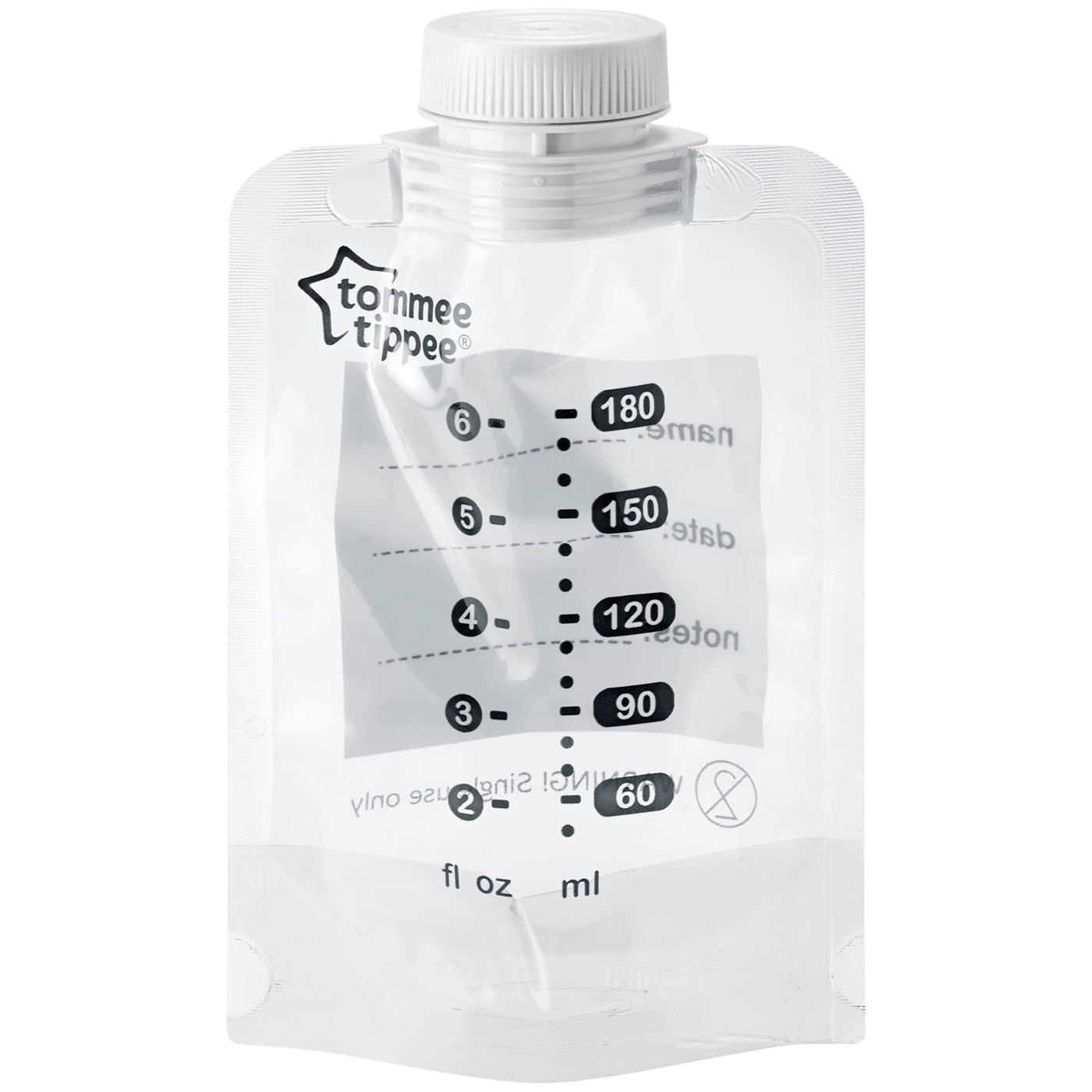 Tommee Tippee Pump And Go Breast Milk Pouch Bottle (3 Pack) : Target