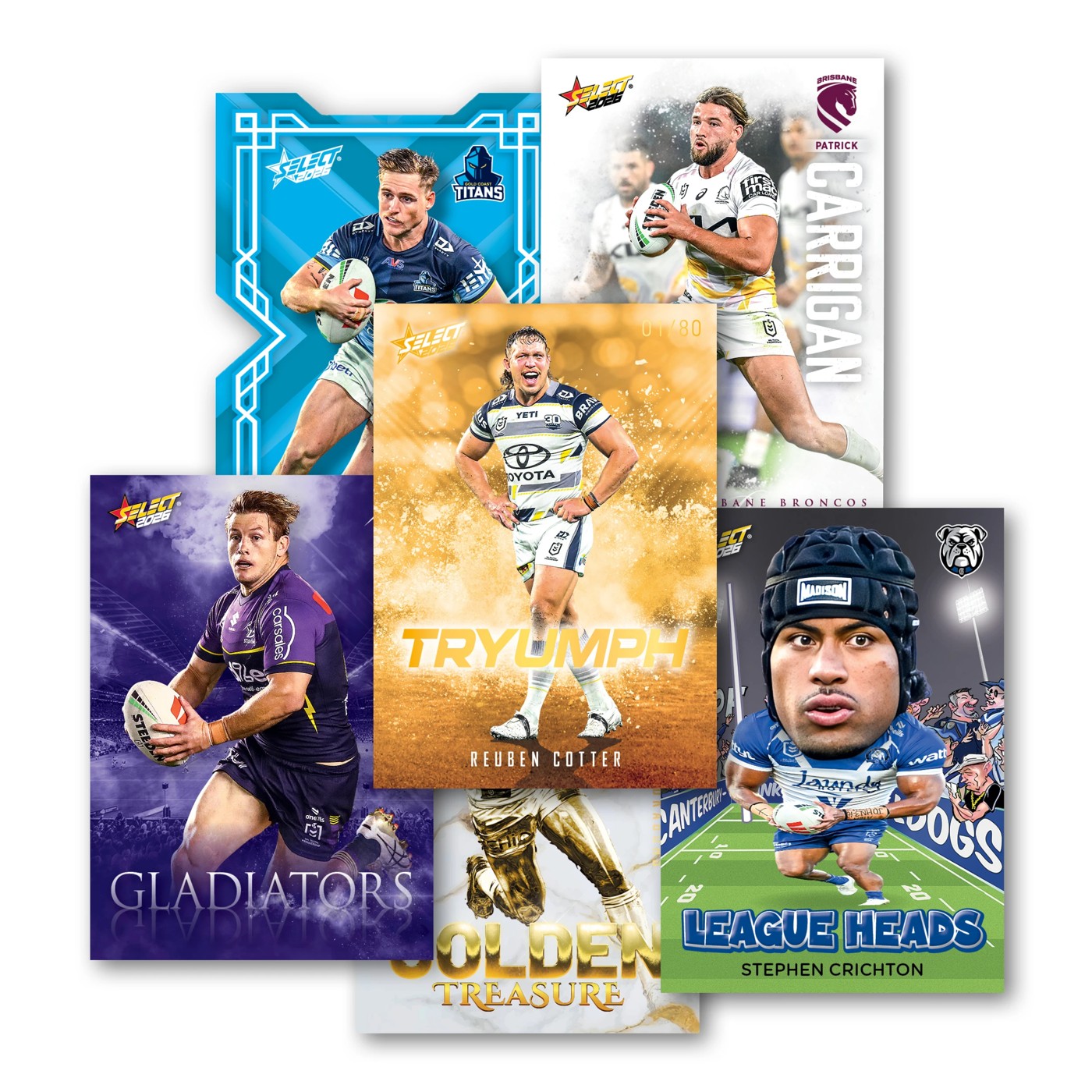 2026 NRL League Heroes Cards Pack 2 of 3