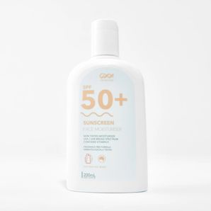 OXX Skincare SPF 50+ Face Moisturiser and Sunscreen 200ml - Vitamin E product image