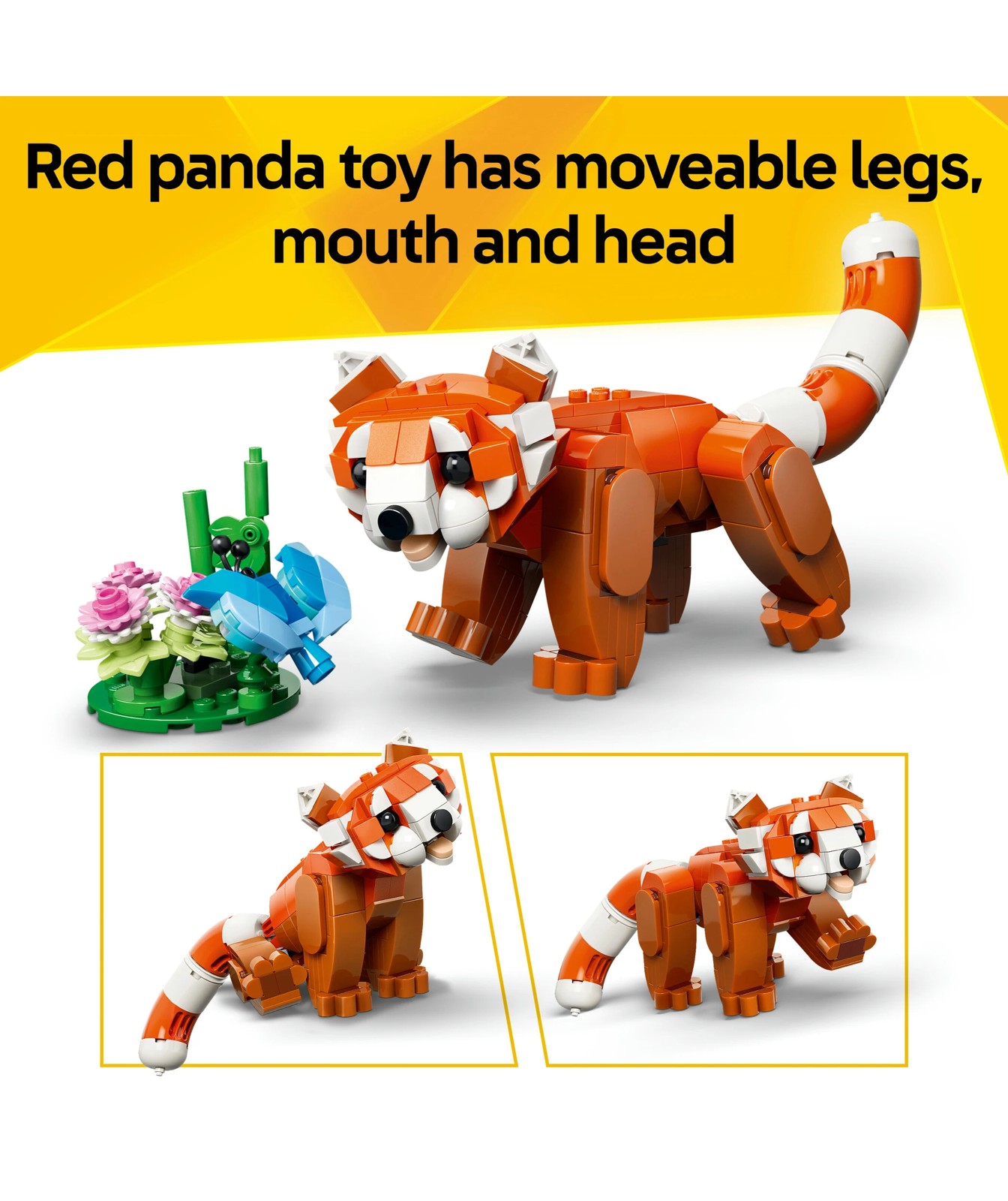 LEGO® Creator 3 in 1 Cute Animals: Red Panda 31394 5 of 5