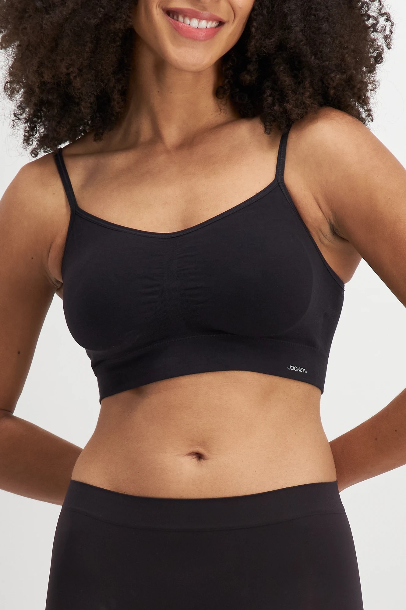 Jockey Skimmies® Crop Top; Style: WTB3 - Black