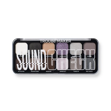 Trouble Maker 12 Shades Trouble Shadow Palette - Soundcheck