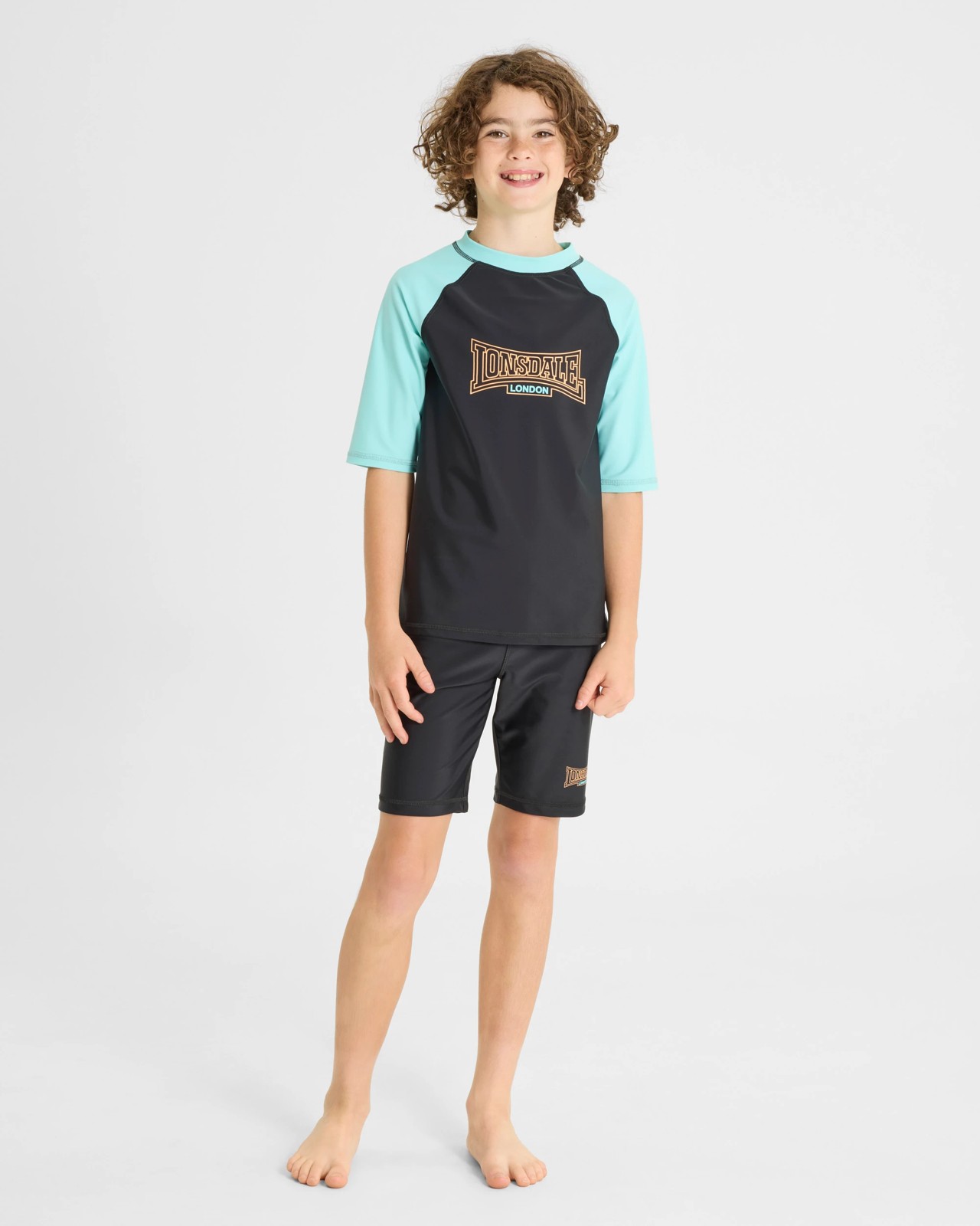 Lonsdale London Short Sleeve Cove Rash Vest 5 of 5