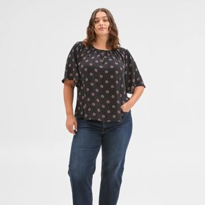 Plus Size Short Sleeve Ella Blouse product image