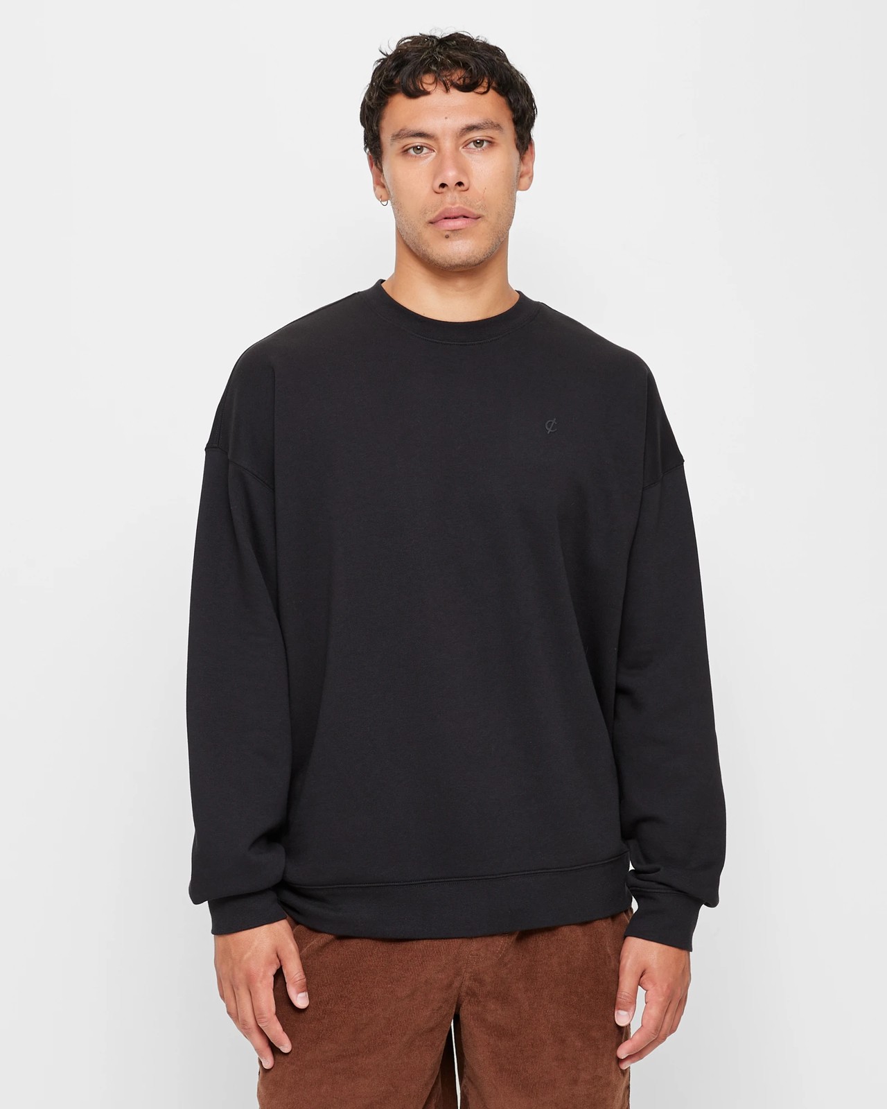 Staple Crew Jumper - Commons - Black | Target Australia