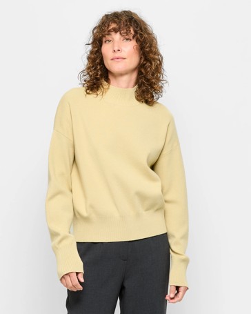 Long Sleeve High Neck Sweater - Preview