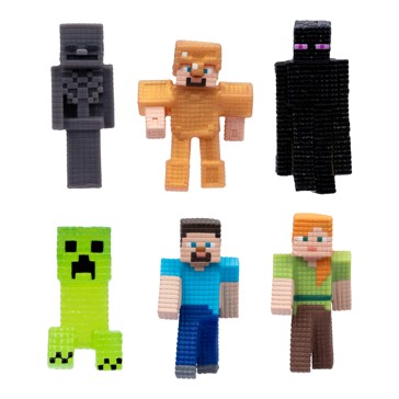 6 Pack Heroes of Goo Jit Zu Minecraft Minis Exclusive