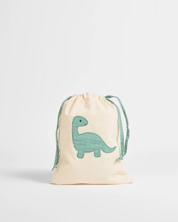 Kids Dinosaur Drawstring Bag
