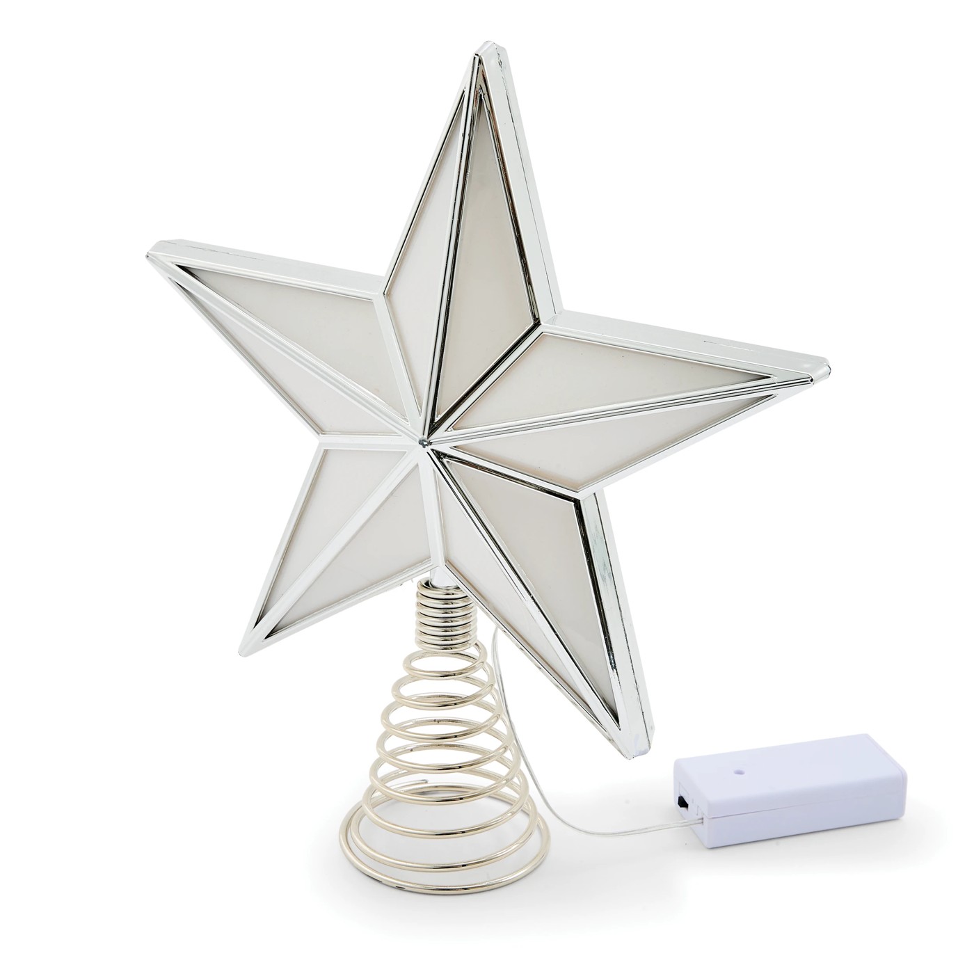 Anko Battery Operated LED Light Up Star Tree Topper 4 of 5