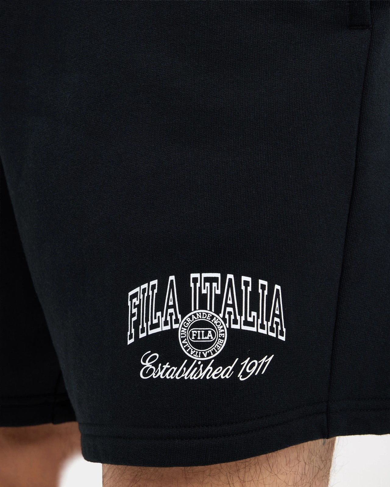 Fila Carlo Fleece Shorts - Black 5 of 6
