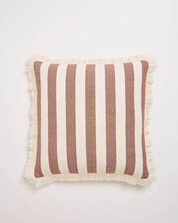 Dakota Stripe Cotton Cushion