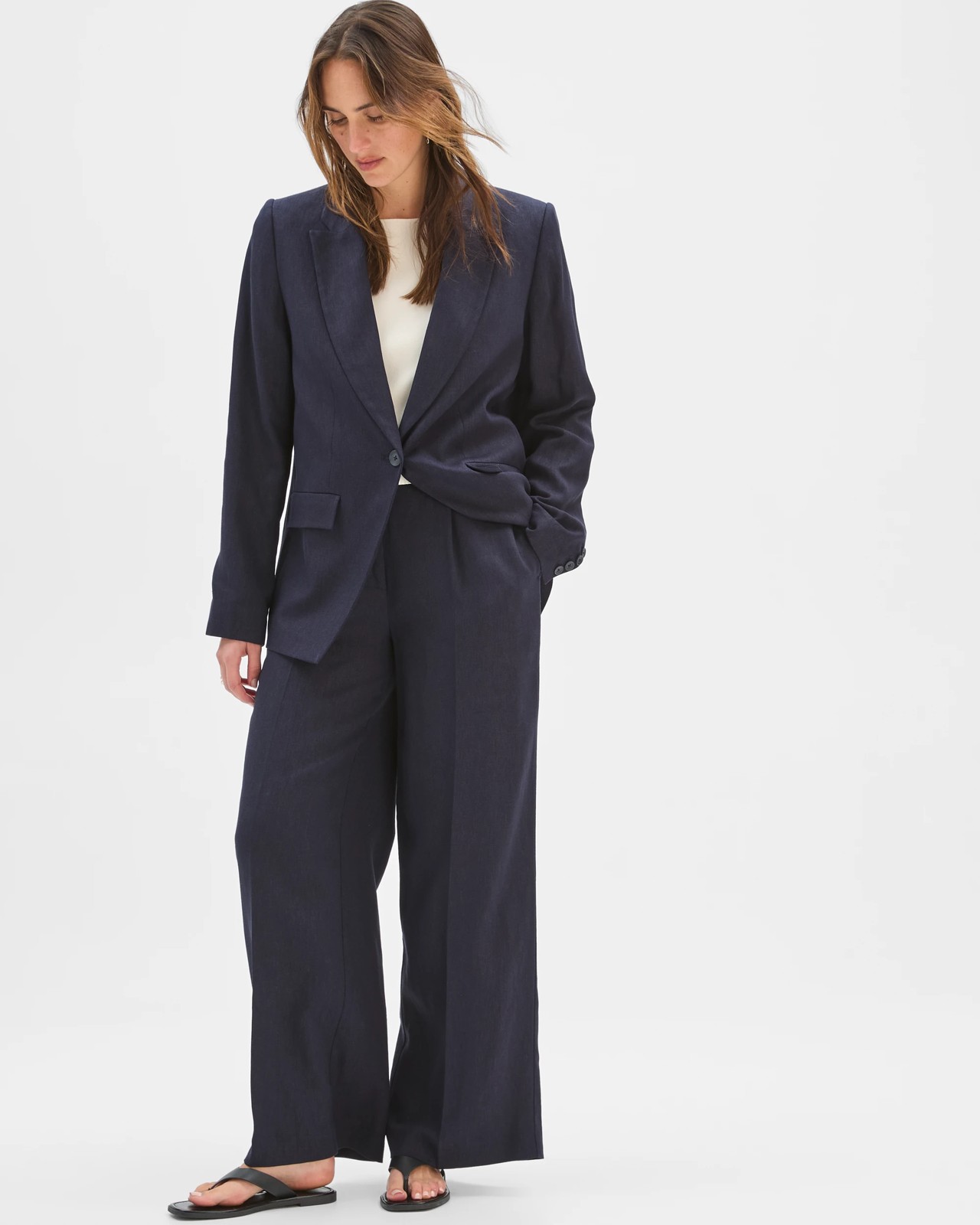 Preview Tailored Blazer  - Ink Navy 2 of 5