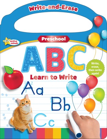 Active Minds Write & Erase Preschool Abc