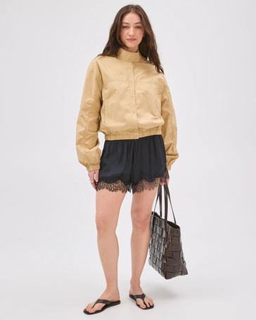 Lily Loves Australian Cotton Gathered Detail Jacket