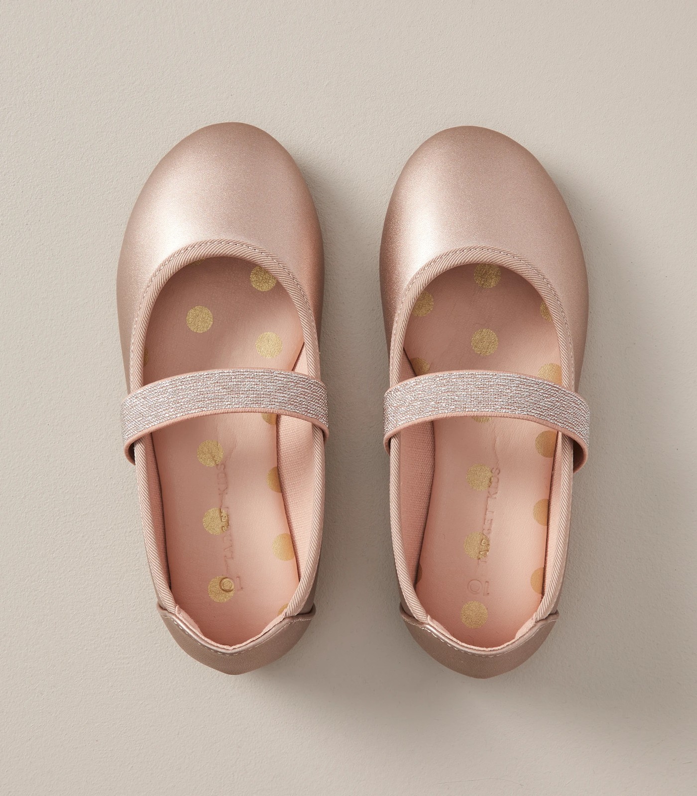 Rose gold slippers sales target