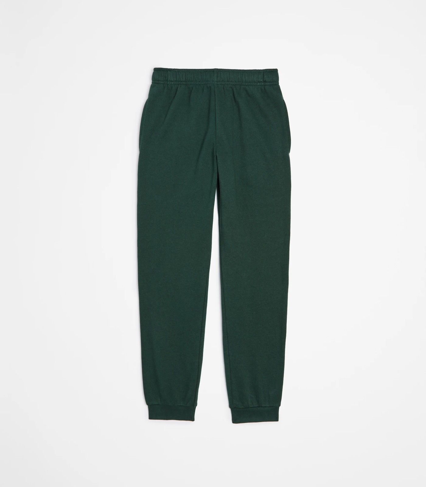 Green school sales track pants