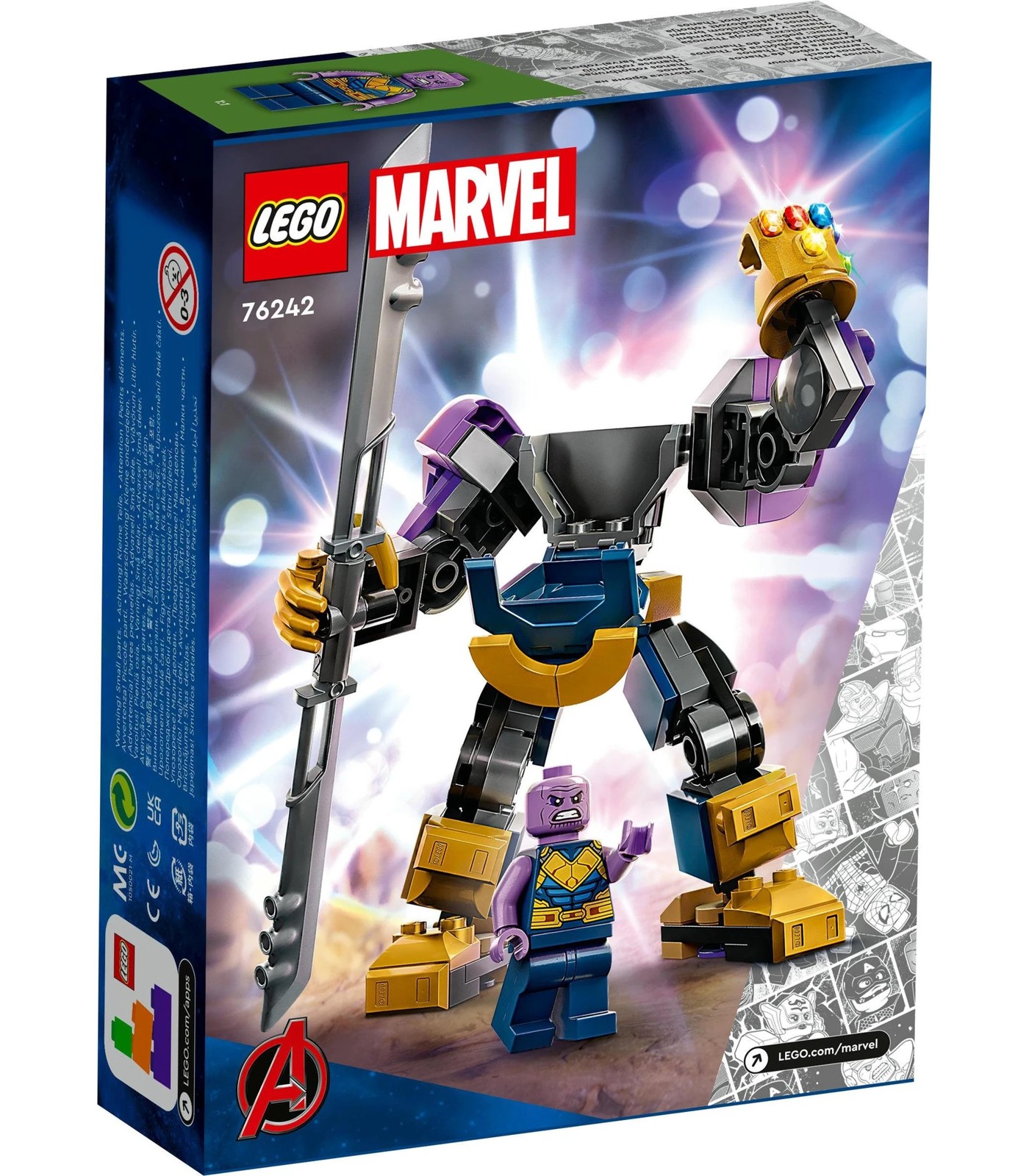 LEGO Marvel Thanos Mech Armour 76242 Target Australia