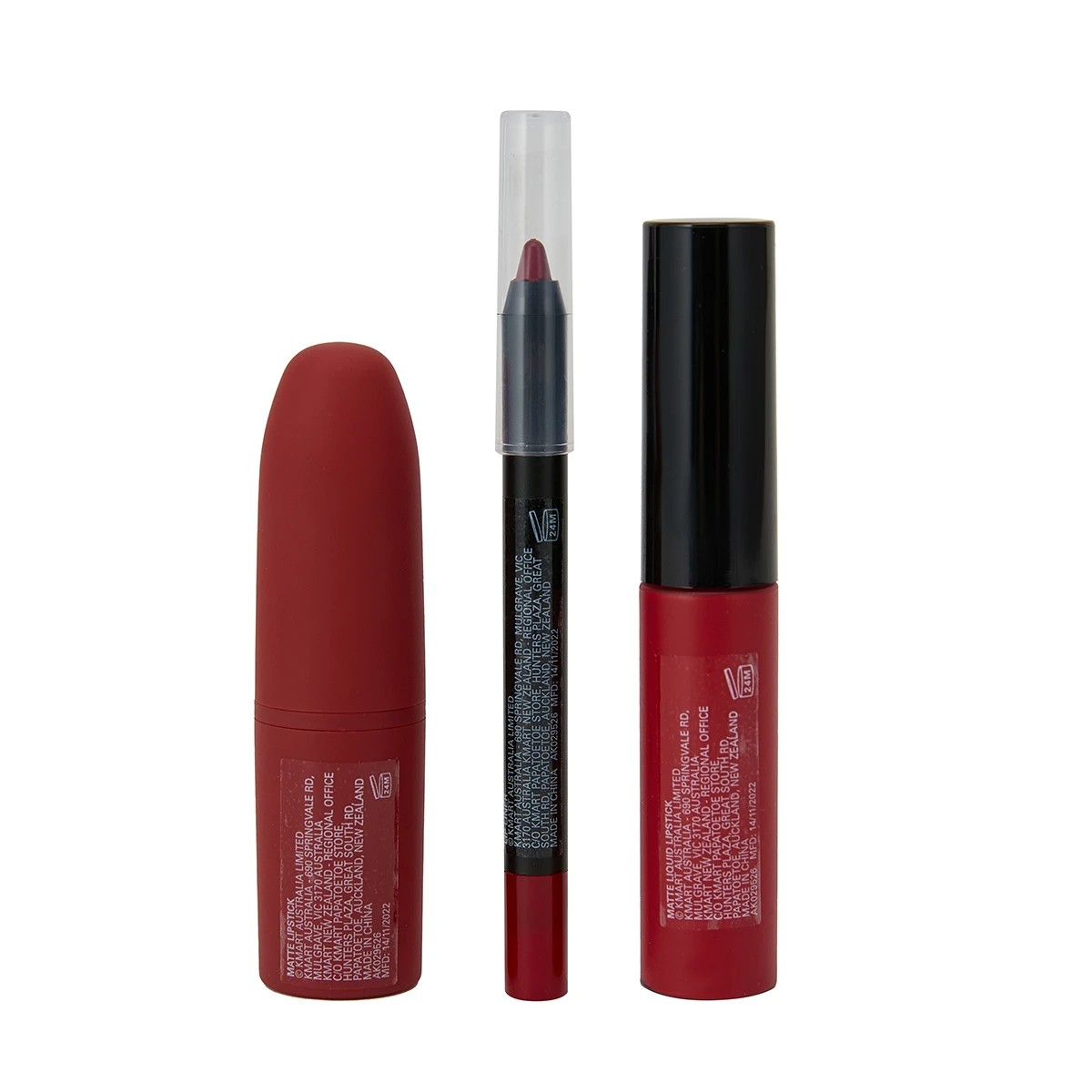 Lip Kit 3 Piece - OXX Cosmetics