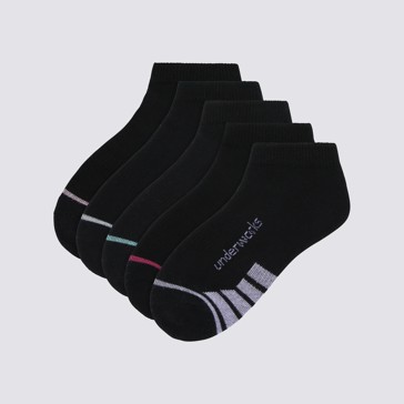 5 Pack Underworks Kids Sport Low Cut Socks