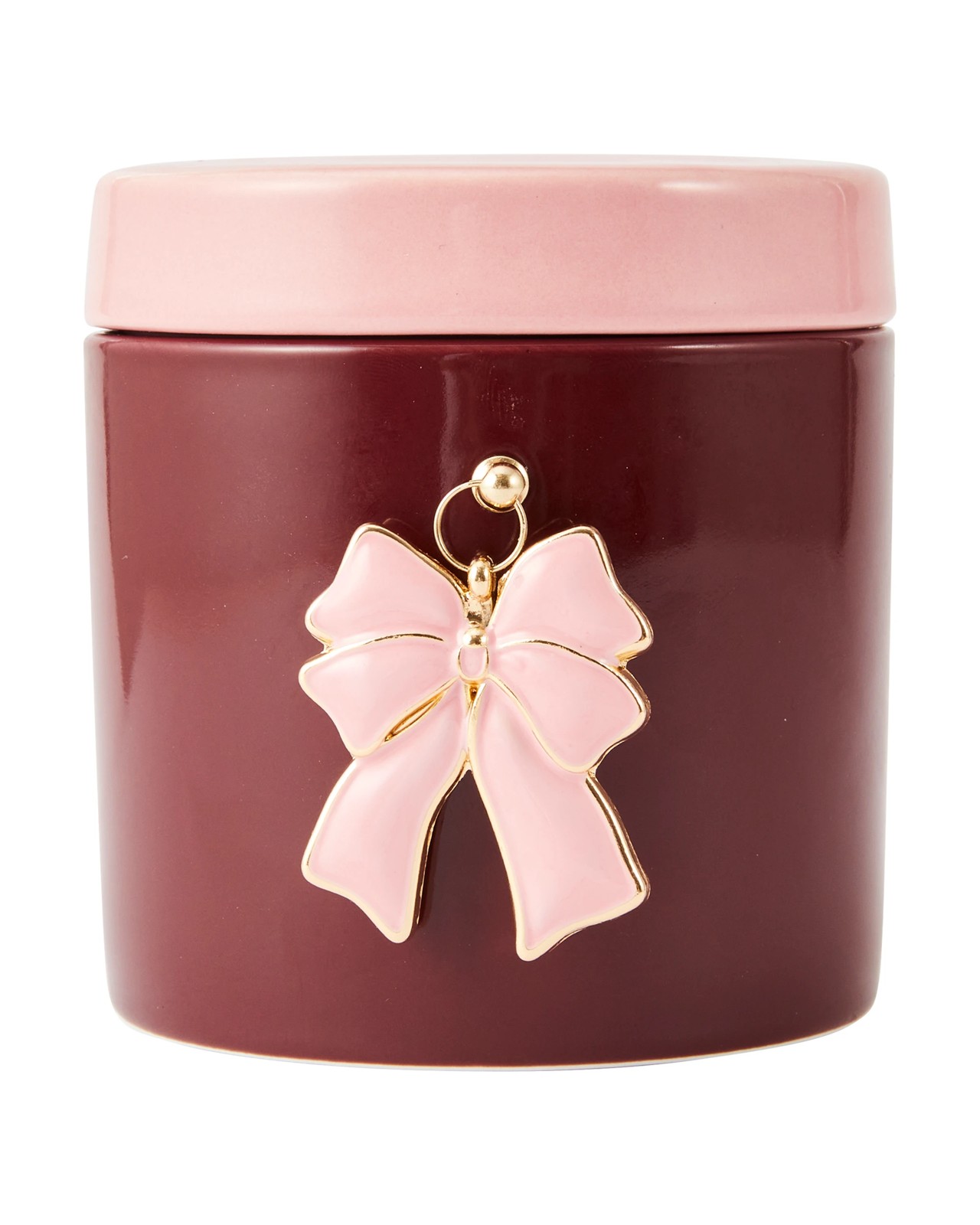 Anko Christmas Bow Charm Candle 3 of 6