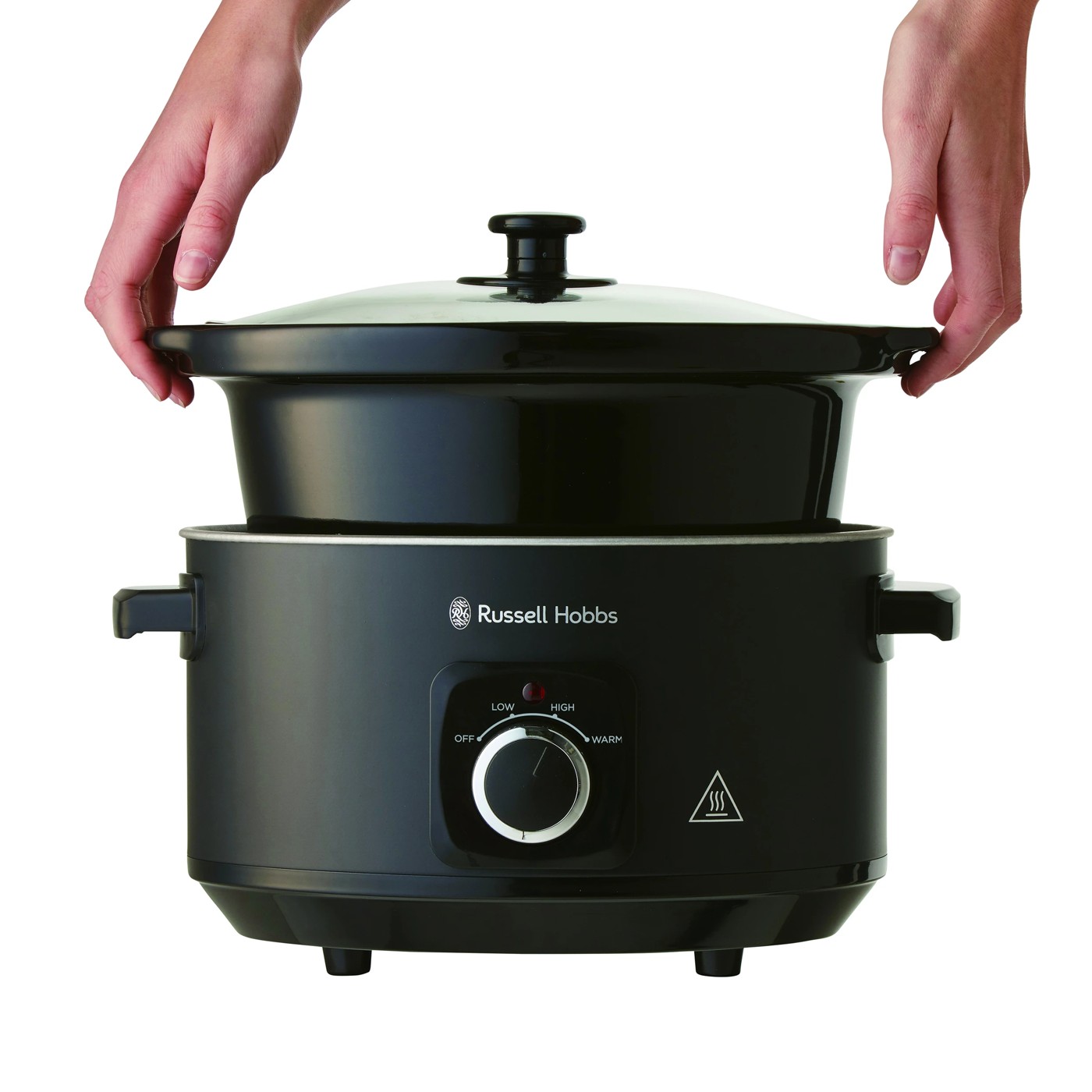 Russell Hobbs 4L Slow Cooker - Matte Black 2 of 4