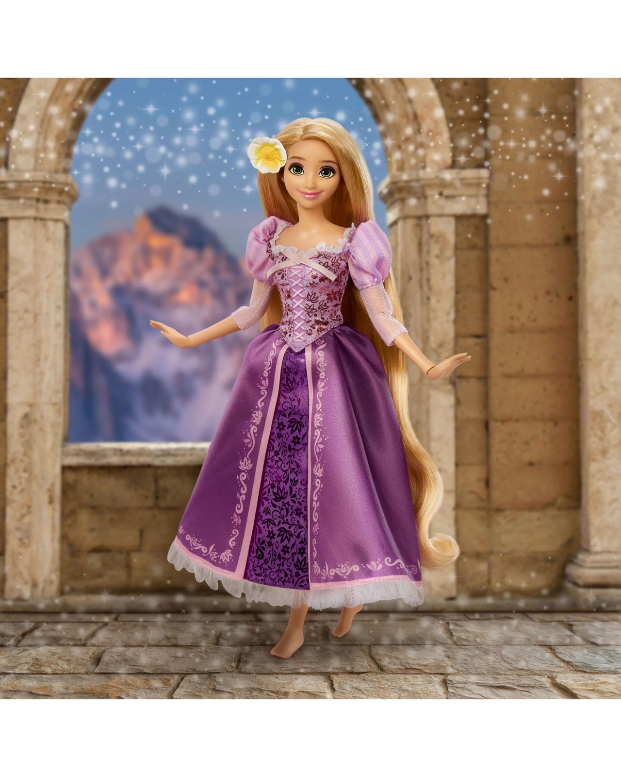 Disney Princess Sparkling Princess Series Rapunzel Fashion Doll 6 of 6