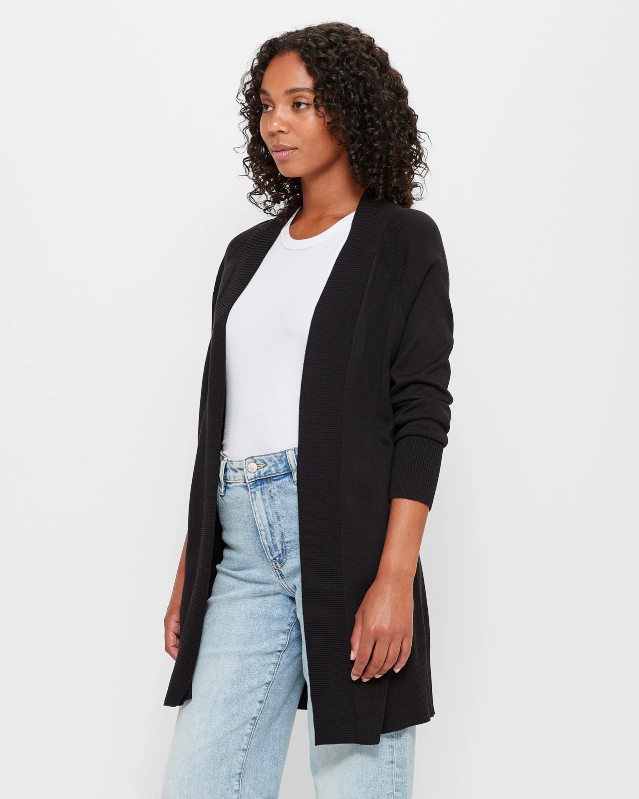 Black cardigan outlet