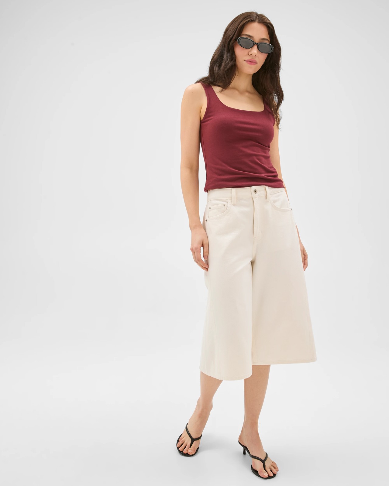 Lily Loves Longline Denim Bermuda Shorts 3 of 5