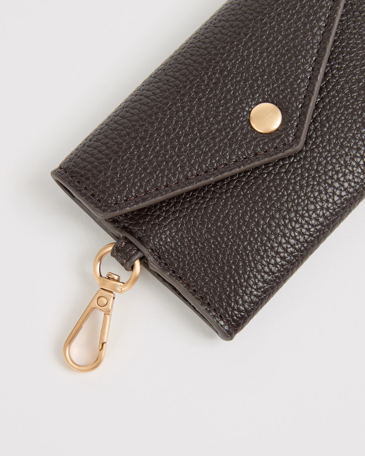 Pebble Card Coin Purse - Chocolate 2 of 2