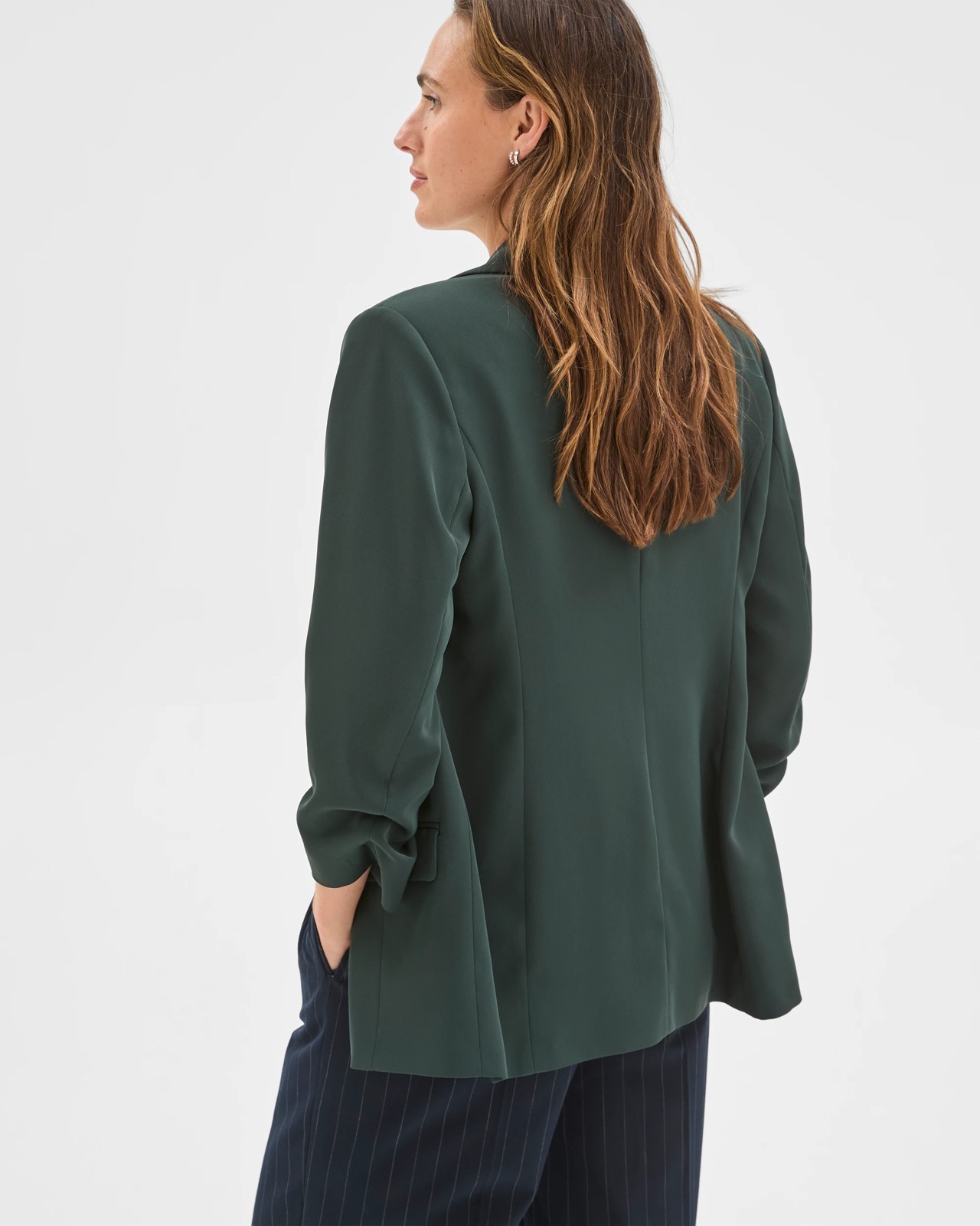 Preview Ruched Sleeve Blazer 6 of 6