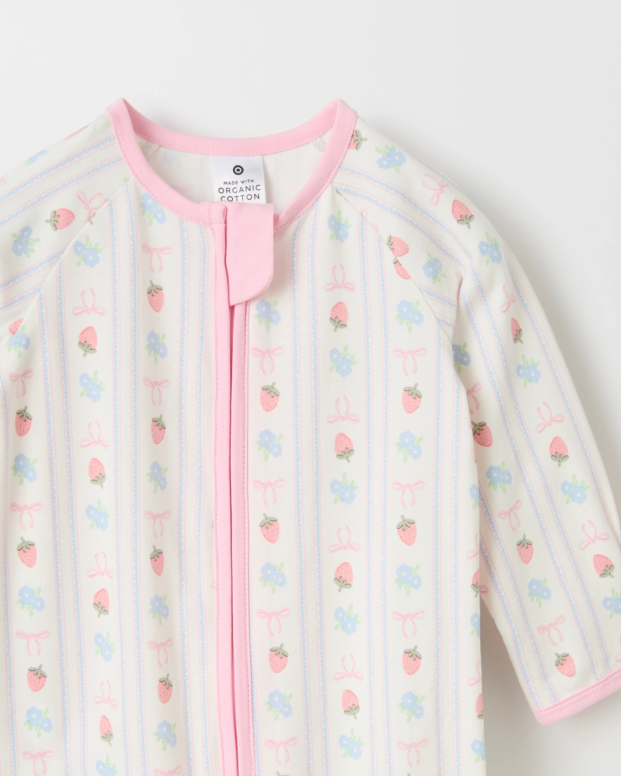 Baby Organic Cotton Zip Coverall 2 of 2