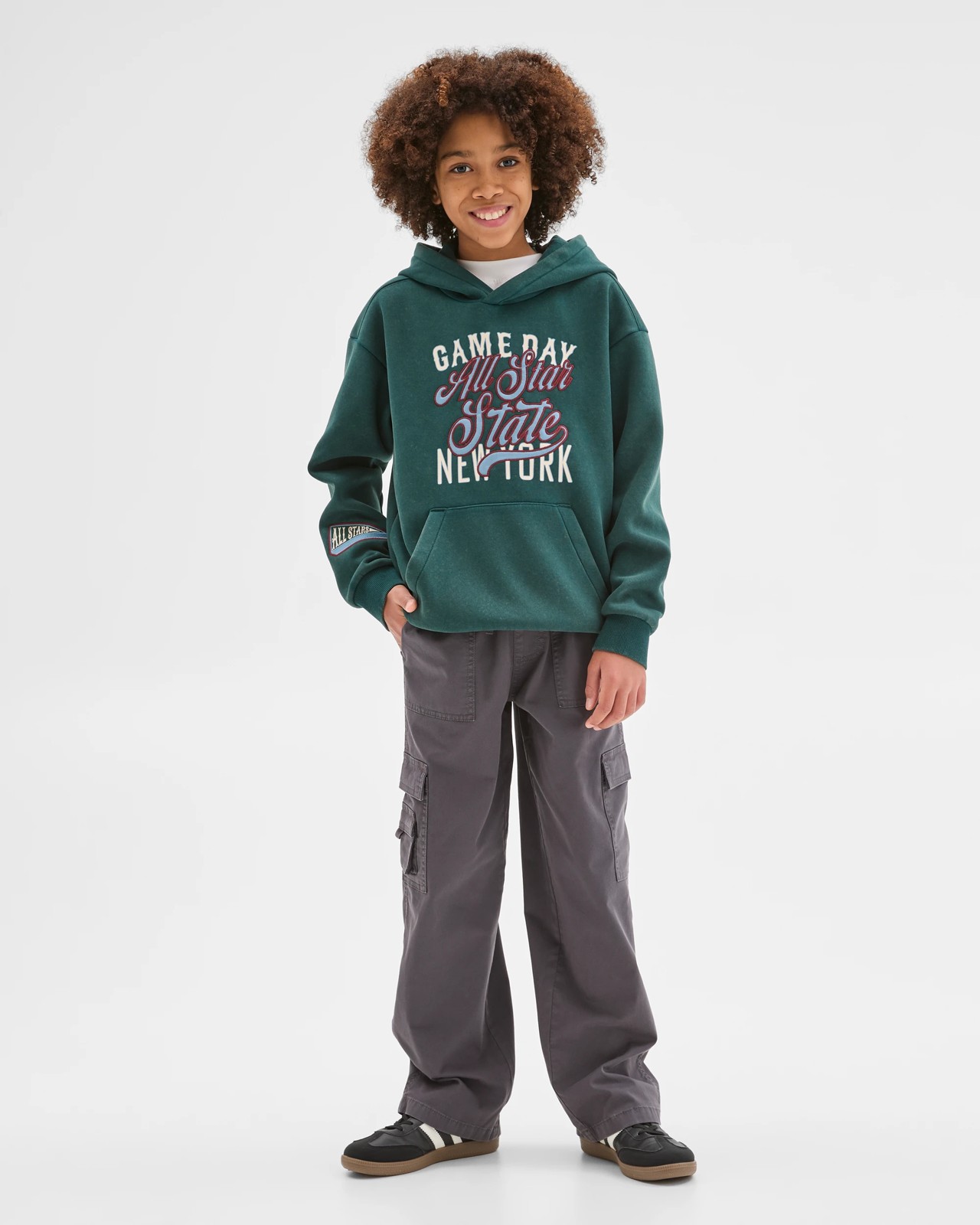 Long Sleeve Sweat Popover Heavyweight Hoodie 2 of 5