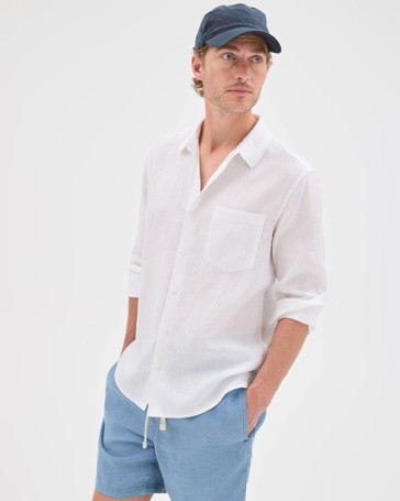 European Linen Long Sleeve Shirt