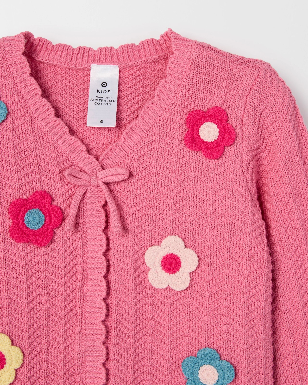 Australian Cotton Crochet Cardigan 2 of 2