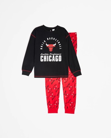 NBA Australian Cotton Jersey Older Boys Pyjama Set