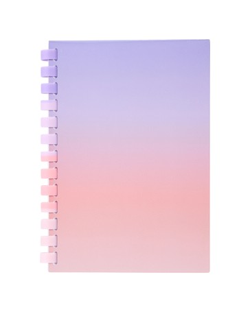 Anko Colour Notebook - Pink and Purple