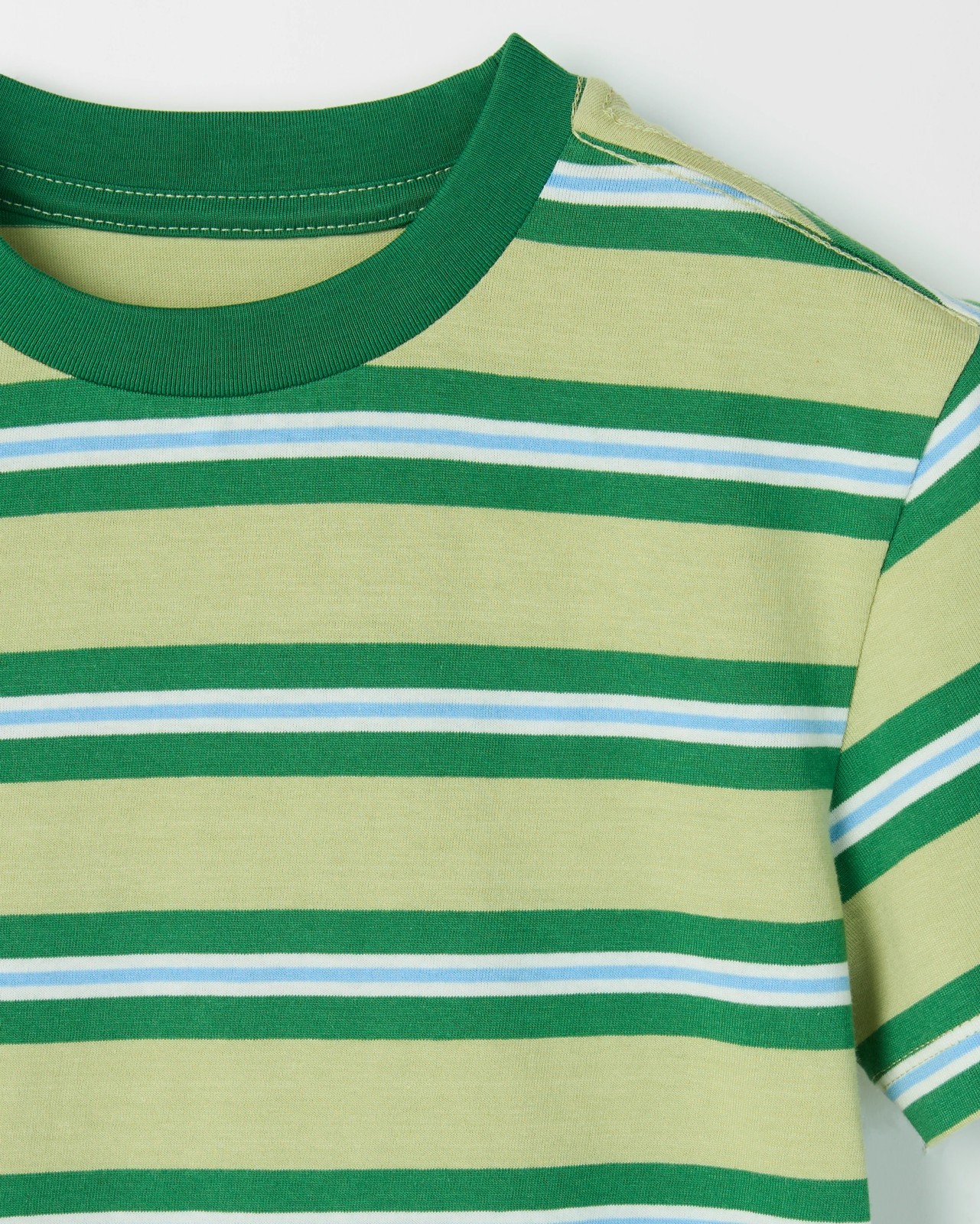 Australian Cotton Short Sleeve T-Shirt - Green 2 of 2