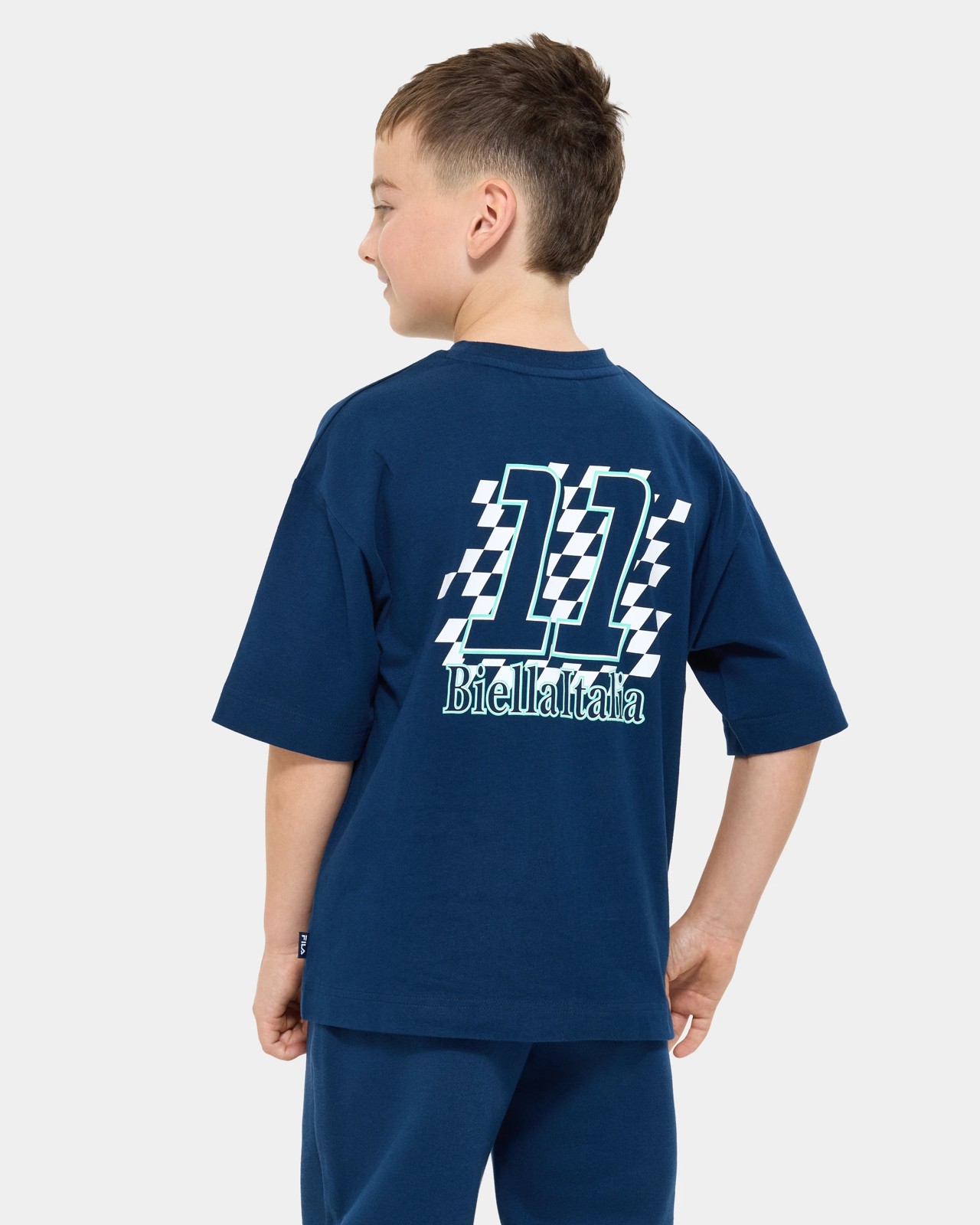 Fila Australian Cotton Hunter Short Sleeve T-Shirt - Blue 4 of 5