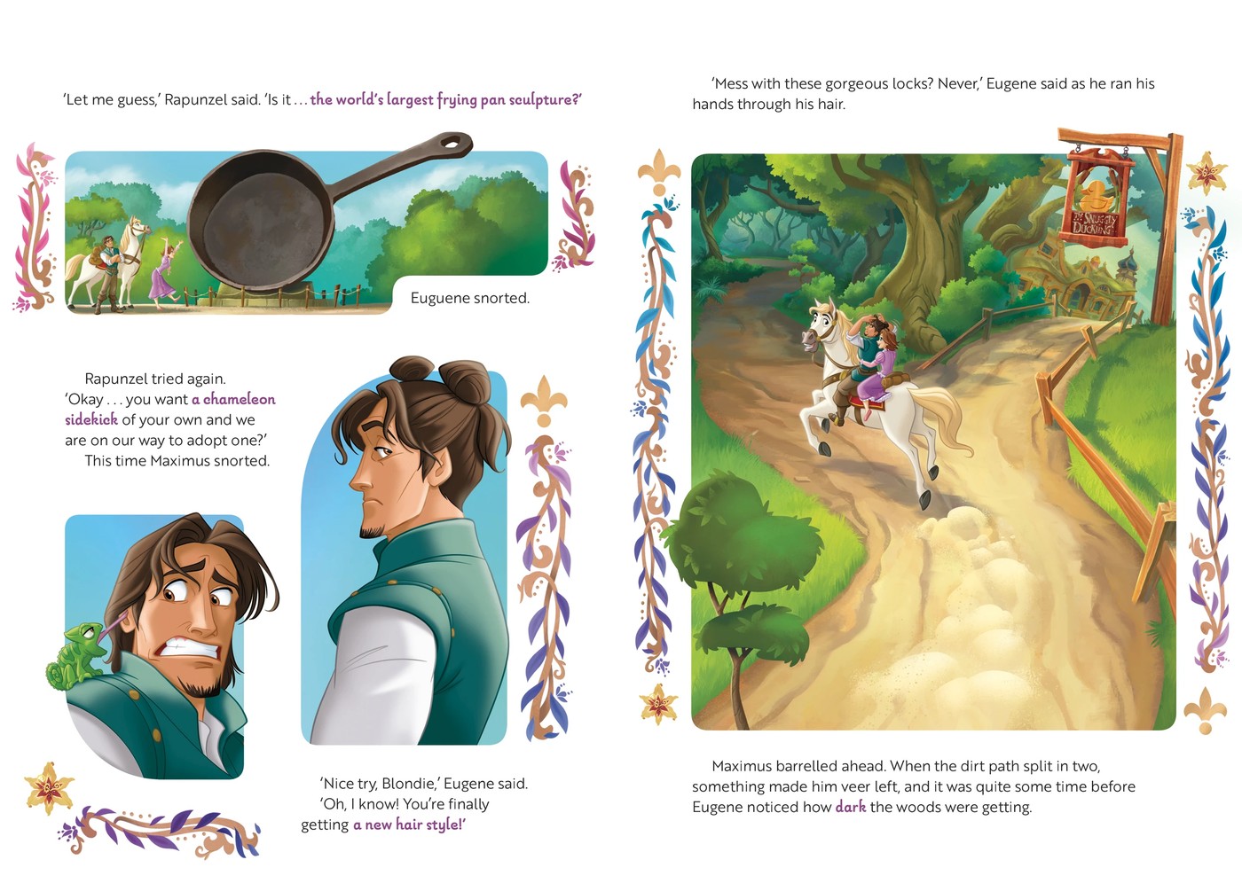 Disney Princess Unicorn Wish: Rapunzel and the Unicorn's Light by Aubre Andrus - Book 3 of 4