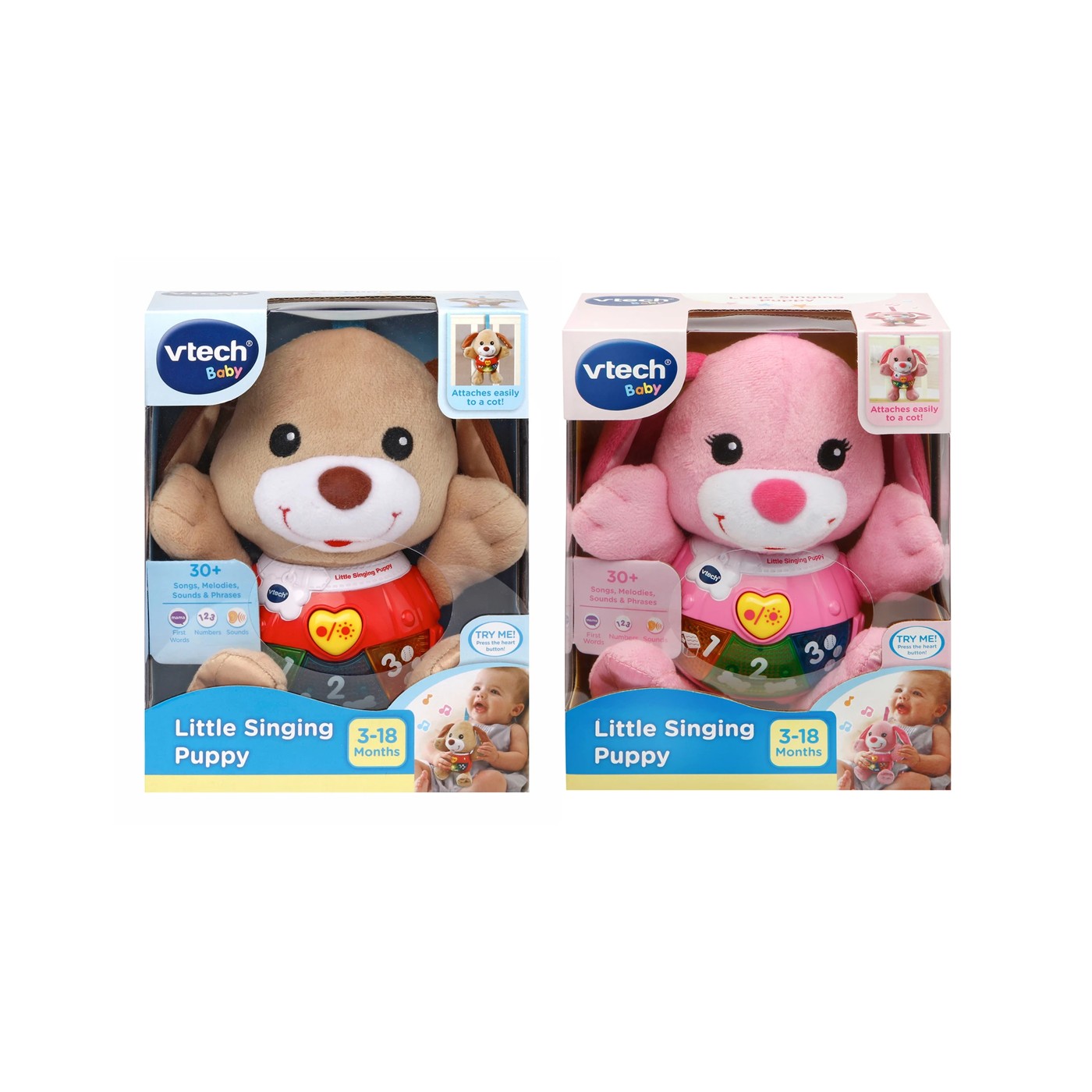 VTech Baby Little Singing Puppy Assorted Target Australia