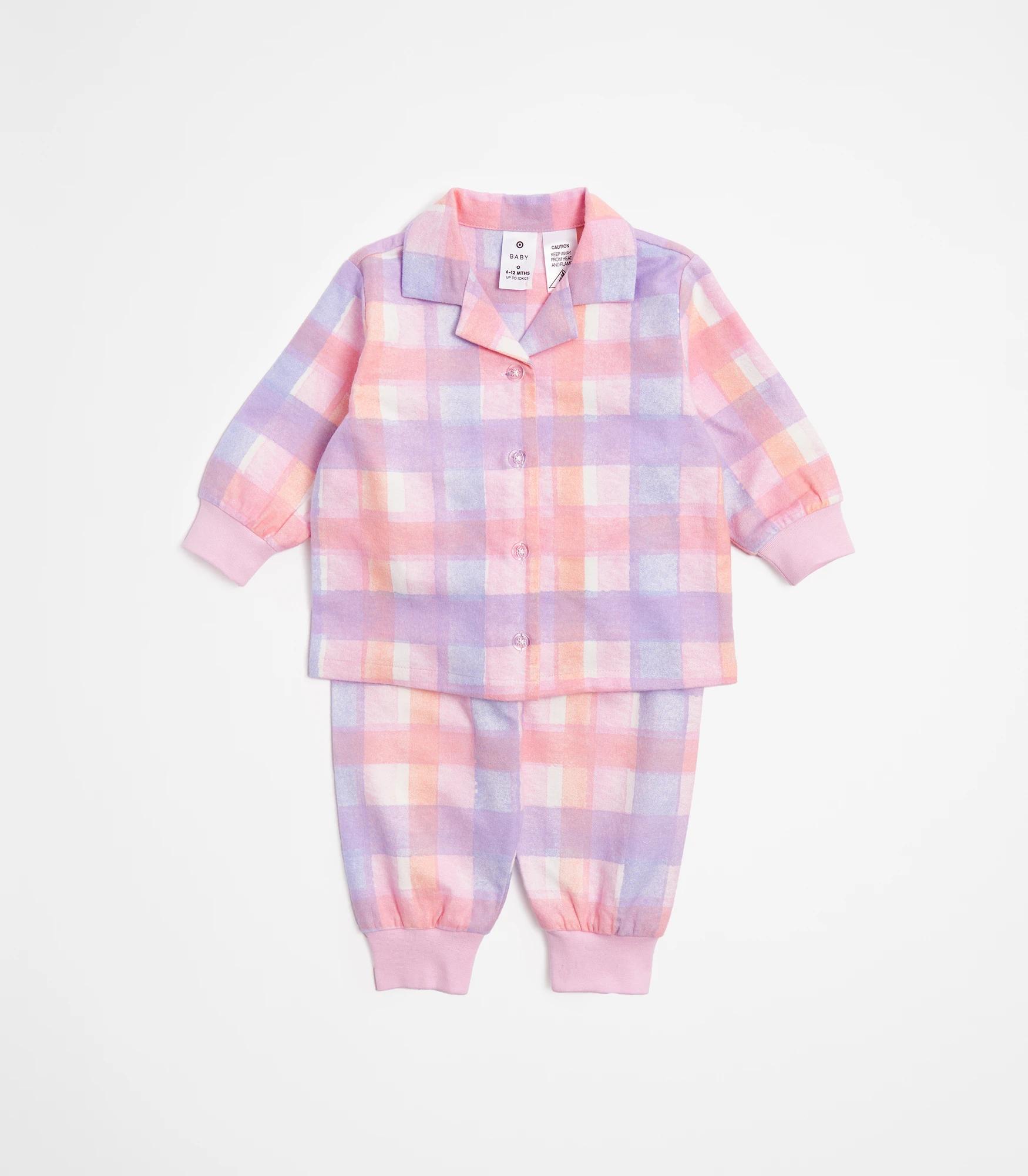 Checkers Plaid PJ Set - Try our premium and comfortable Checkers Plaid PJ  Set, available in various sizes for Toddler Girls - Koaala