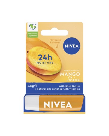NIVEA Mango Shine Lip Balm - Shea Butter