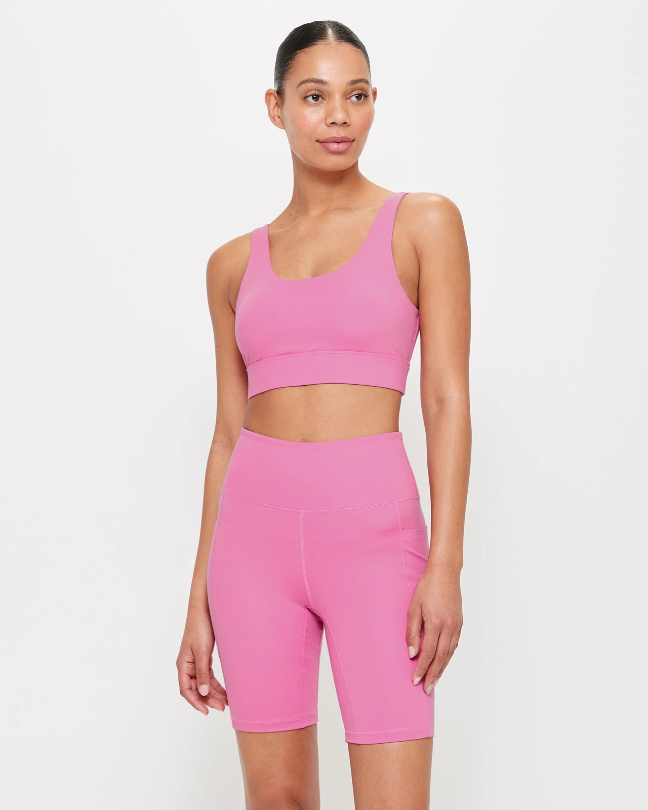 Pink biker cheap shorts target