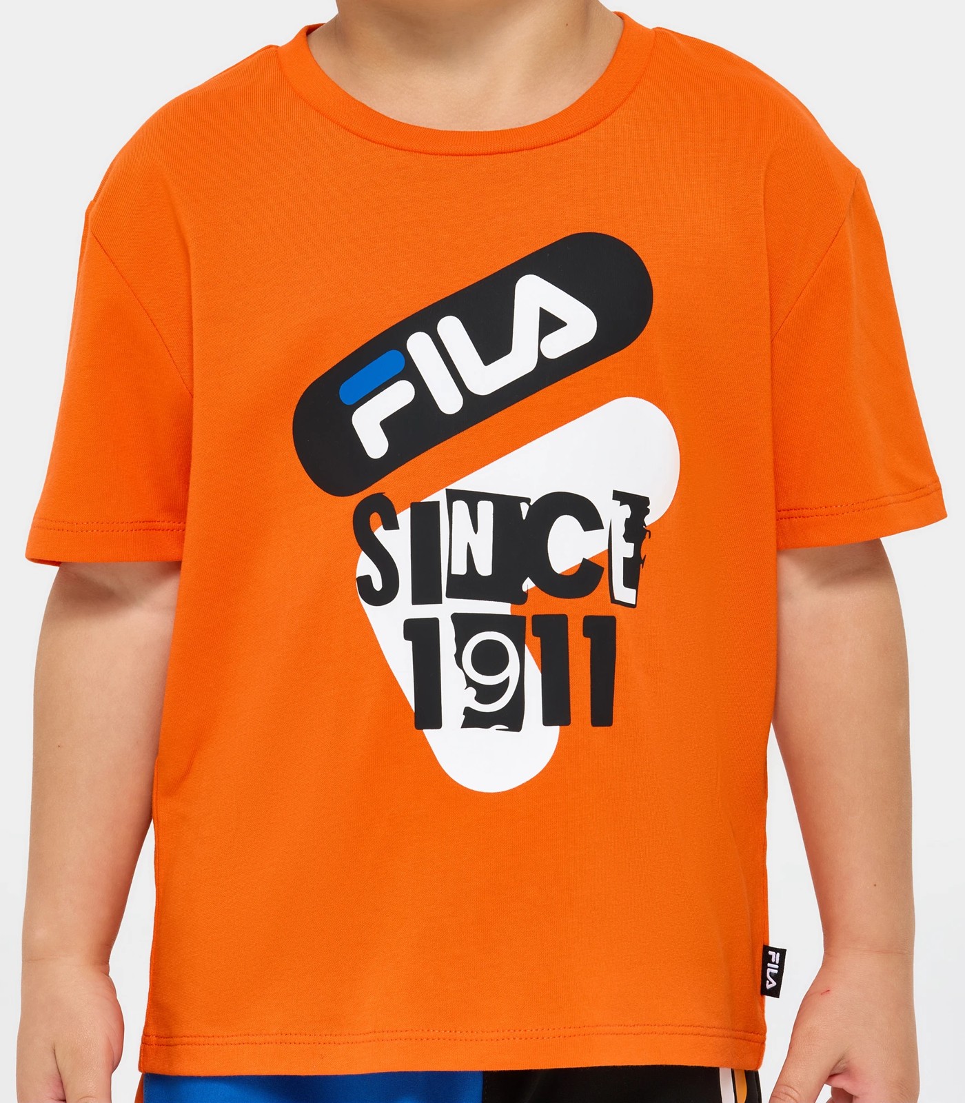 Fila T shirt Aden Orange Target Australia