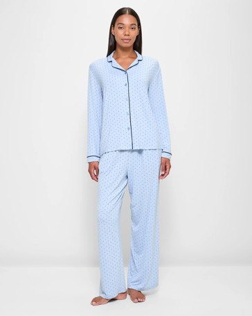 Soft Comfort Bamboo Long Sleeve Pyjama Set